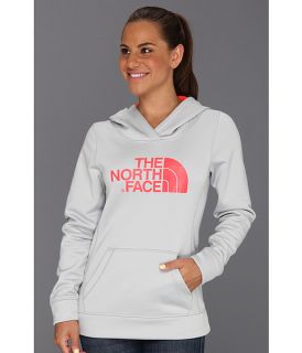 The North Face Fave Our Ite Pullover Hoodie High Rise Grey Rocket Red