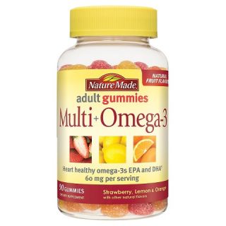Nature Made Multi + Omega 3 Fruit Gummy   90 Count