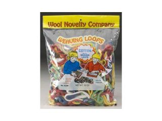 412 Cotton Loops 16oz Bag WOLY0412 WOOL NOVELTY CO. INC.
