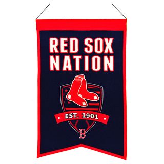 MLB Boston Red Sox Wool Nations Banner