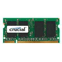 Crucial DDR2 Memory Upgrade For Notebook Computers 2GB SODIMM PC2 6400 800 MHz