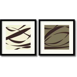 Amanti Art Fistral Praline and Coco by Denise Duplock Framed Graphic
