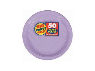 Lavender 7" Cake Plates (50 Pack)   Party Supplies