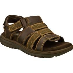 Mens Skechers Relaxed Fit Supreme Equipt Brown