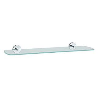 Smedbo Loft 22.38 x 2 Bathroom Shelf; Brushed Nickel