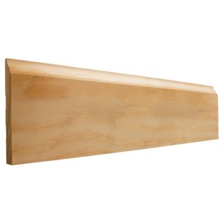 EverTrue 4.25 in x 10 ft Interior Pine Baseboard