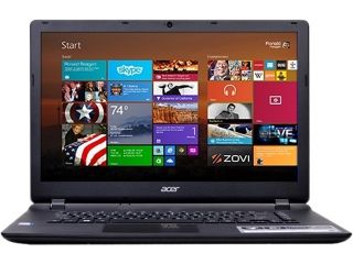 Refurbished: Acer Aspire ES1 512 C96S Intel Celeron N2840 X2 2.16GHz 4GB 500GB DVD 15.6" Win8.1 (Black)