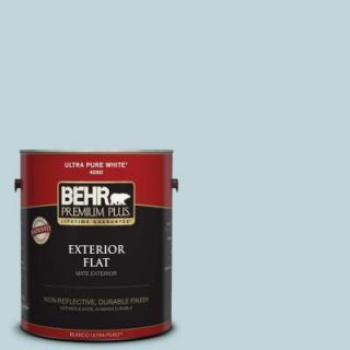 BEHR Premium Plus 1 gal. #S450 2 Wind Speed Flat Exterior Paint 405001