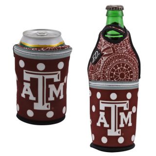 Texas A&M Aggies Either/Or Can or Bottle Insulator Cooler