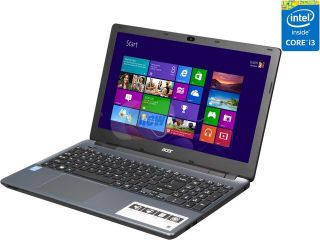 Open Box: Acer Laptop Aspire E5 571 37SY Intel Core i3 4030U (1.90 GHz) 4 GB Memory 500 GB HDD Intel HD Graphics 4400 15.6" Windows 8.1