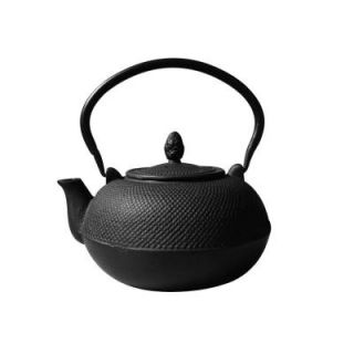 Old Dutch 3 l Hakone Matte Black Cast Iron Teapot/Wood Stove Humidifier 1026MB