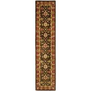 Safavieh Anatolia Green Tufted Wool Runner (Common: 2 ft x 12 ft; Actual: 2.25 ft x 12 ft)