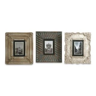 Wildon Home Aiden Hand Carved Picture Frame (Set of 3)