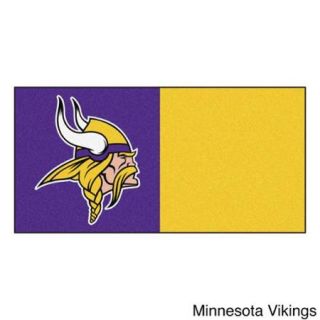 Fanmats NFL Team Carpet Tiles Minnesota Vikings