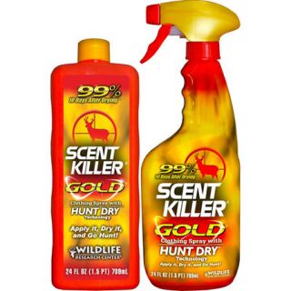 Wildlife Research Center Scent Killer Gold Spray 24/24 Combo 869875