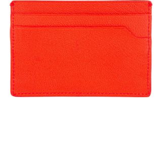 Lanvin Poppy Red Leather Card Holder