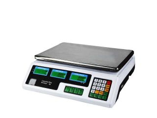 Deli Meat Food Price Computing Retail Digital Weight Scale 66LB Fruit Produce Counting