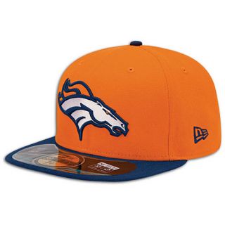 New Era NFL 59Fifty Sideline Cap   Mens   Football   Accessories   Denver Broncos   Orange