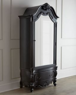 Nicolette Black Armoire