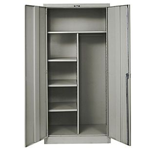 Hallowell 400 Series 2 Door Storage Cabinet; Hallowell Gray