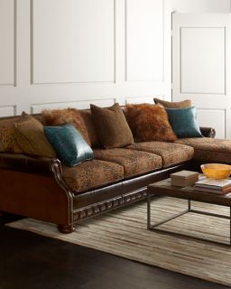 Massoud Autumn Jade Sectional Sofa