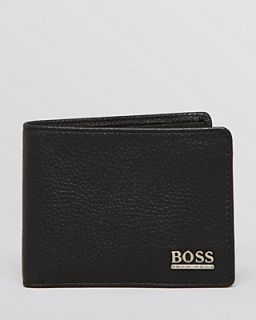 BOSS HUGO BOSS Momus Leather Bi Fold Wallet