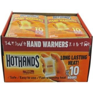 HeatMax HotHands Hand Warmers, 40 pairs