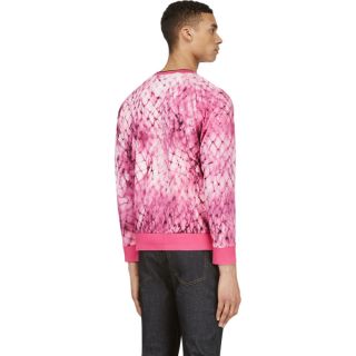 Paul Smith Pink Digital Print Sweatshirt