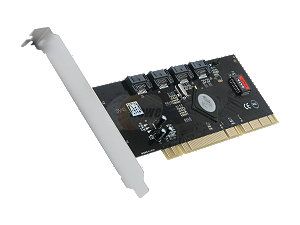 SYBA SY PCX40009 PCI X SATA II (3.0Gb/s) RAID Controller Card