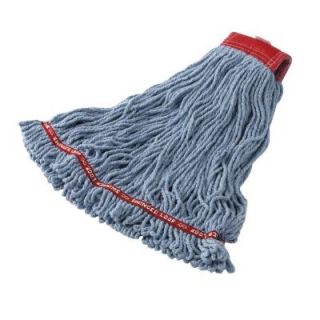 Rubbermaid Commercial Products Small Blue Web Foot Shrinkless Mop (Case of 6) FGA25106WH00