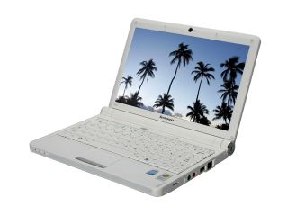 Lenovo IdeaPad S10 1208UW White Intel Atom N270(1.60 GHz) 10.2" WSVGA 512MB Memory 80GB HDD Netbook
