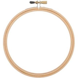 4" Wood Embroidery Hoop With Round Edges 
