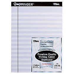 TOPS Stinger Pads 8 12 x 11 34  Legal Ruled 50 Sheets Orchid Pack Of 2 Pads
