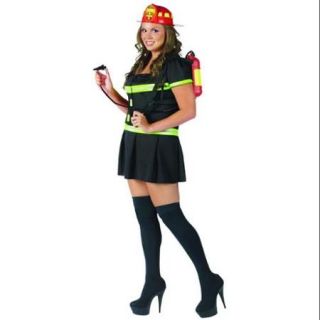 Put Out The Fire Sexy Fireman Dress Costume Adult Plus Plus Size