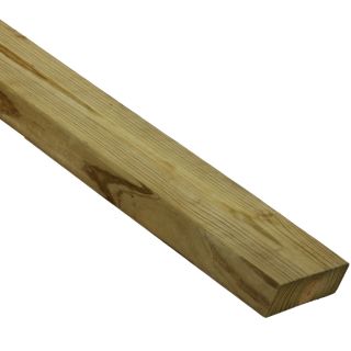 Severe Weather #2 Pressure Treated Lumber (Common: 2 x 6 x 20; Actual: 1.5 in x 5.5 in x 72 in)