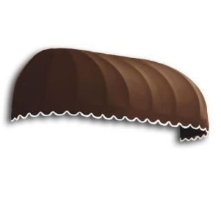 AWNTECH 12 ft. Chicago Window/Entry Awning (31 in. H x 24 in. D) in Brown RC22 12BRN