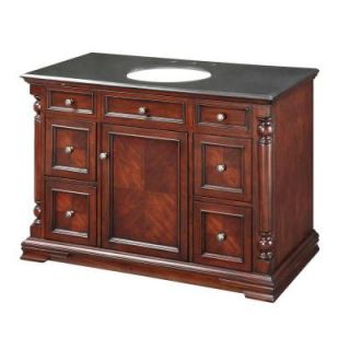 Pegasus 48 in. Vanity Cabinet Only in Classic Cherry F11 AE 017 03V