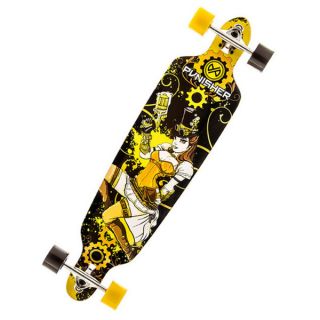 Punisher Skateboards Steampunk 40 inch Canadian Maple Longboard with