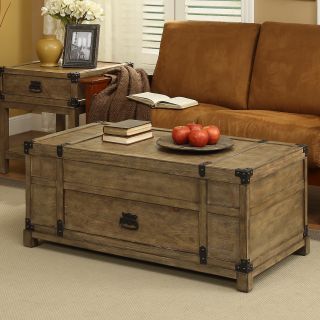 Coast to Coast Imports Coffee Table with Lift Top