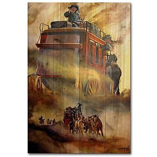 WGI GALLERY Stage Fright Painting Print on Wood; 12 H x 8 W x 1 D