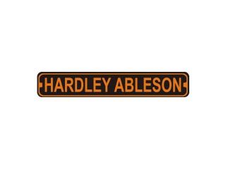 Hardly Abelson Novelty Metal Harley Street Sign