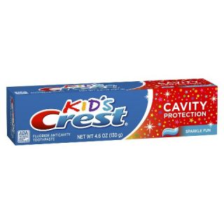Crest Kids Cavity Protection Sparkle Fun Flavor Toothpaste   4.6 oz