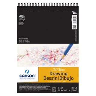 Canson Mi Teintes Artist Series Wire Bound Drawing Pads (Set of 9)