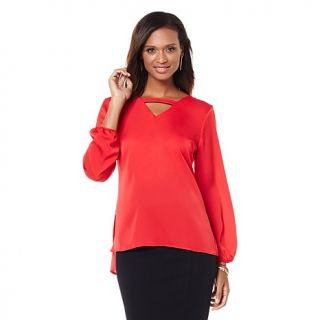 Wendy Williams "V" Neck Pullover Blouse   7820202