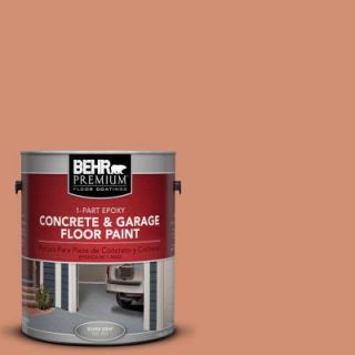 BEHR Premium 1 Gal. #PFC 12 Nuevo Terra 1 Part Epoxy Concrete and Garage Floor Paint 90001