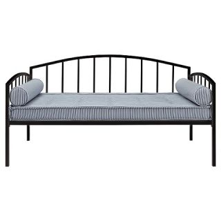 Ava Metal Day Bed   Black