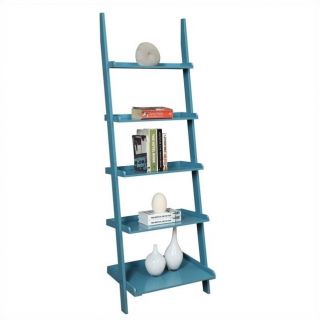 Convenience Concepts French Country Bookshelf Ladder   Blue   8043391BE