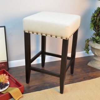 Marco 25 inch Upholstered Nailhead Counter Stool   15624129