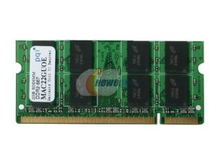 PQI 2GB 200 Pin DDR2 SO DIMM DDR2 667 (PC2 5300) Laptop Memory Model MAC22GUOE