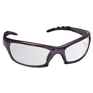 SAS Survival Air Systems GTR Safety Glasses with Charcoal Frame and Clear Lens in Polybag SAS542 0300